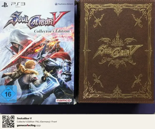 Soulcalibur V PlayStation 3, Germany box front