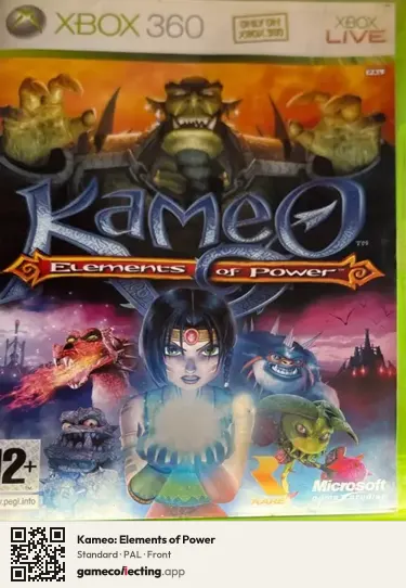 Kameo: Elements of Power Xbox 360, PAL box front