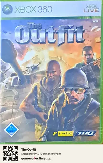 The Outfit Xbox 360, Germany box front