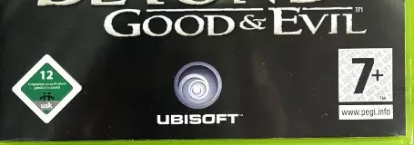 Beyond Good & Evil, the PEGI square on its front