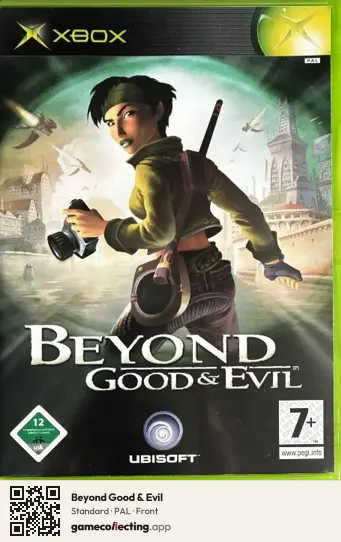 Beyond Good & Evil Xbox, PAL box front