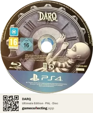DARQ PlayStation 4, PAL disc