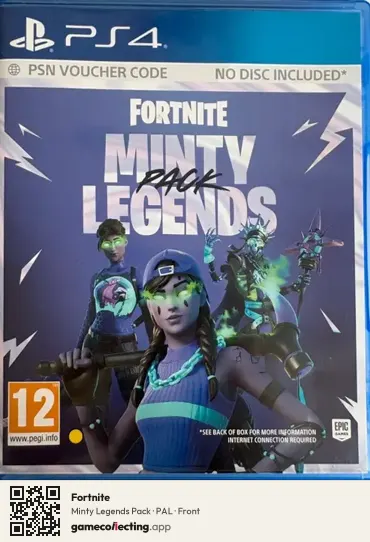 Fortnite PlayStation 4, PAL box front