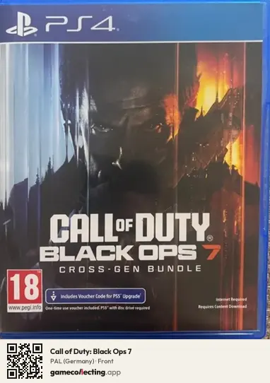Call of Duty: Black Ops 7 PlayStation 4, Germany box front