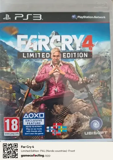 Far Cry 4 PlayStation 3, Nordic countries box front