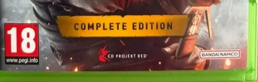 The Witcher 3: Wild Hunt, the PEGI square on its front