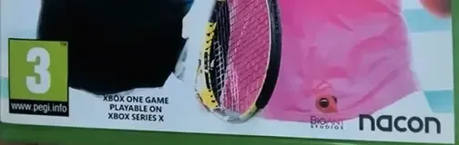 Tennis World Tour 2, the USK square on its front