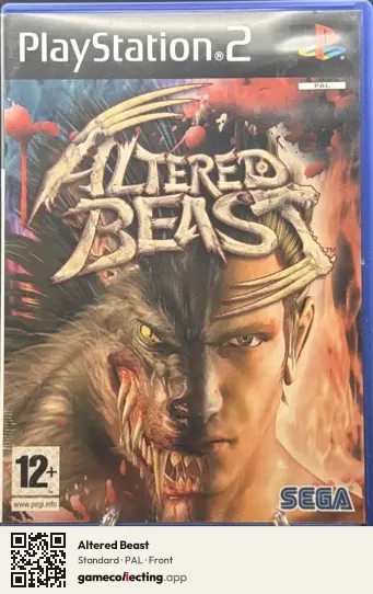 Altered Beast PlayStation 2, PAL box front