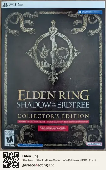 Elden Ring PlayStation 5, NTSC box front