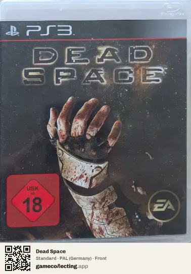 Dead Space PlayStation 3, Germany box front