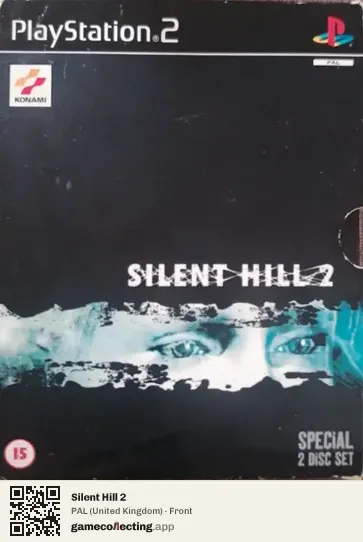 Silent Hill 2 PlayStation 2, United Kingdom box front