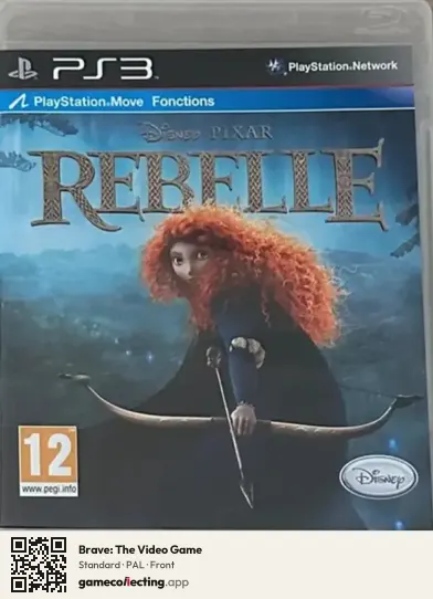Brave: The Video Game PlayStation 3, PAL box front