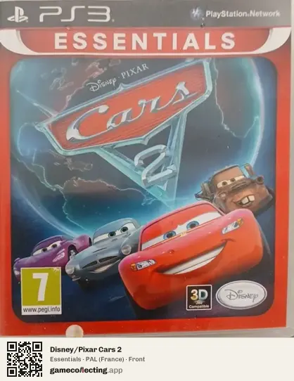 Disney/Pixar Cars 2 PlayStation 3, France box front