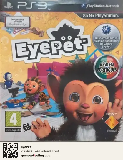 EyePet PlayStation 3, Portugal box front