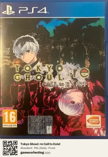 Tokyo Ghoul: re Call to Exist PlayStation 4, Italy box front