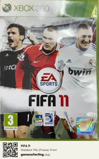 FIFA 11 Xbox 360, France box front