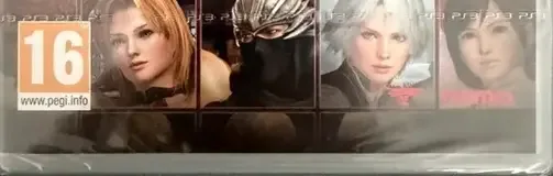 Dead or Alive 5 Ultimate, the PEGI square on its front