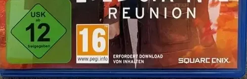 Life is Strange: Reunion, the USK square on its front