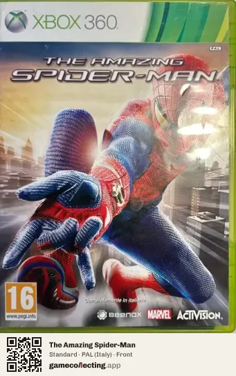 The Amazing Spider-Man Xbox 360, Italy box front