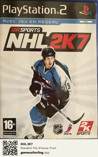 NHL 2K7 PlayStation 2, France box front