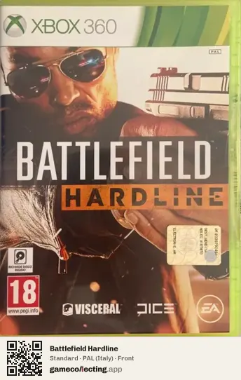 Battlefield Hardline Xbox 360, Italy box front