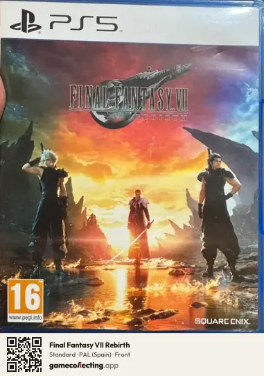 Final Fantasy VII Rebirth PlayStation 5, Spain box front