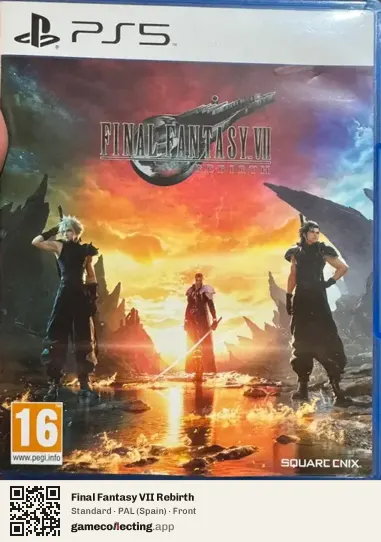 Final Fantasy VII Rebirth PlayStation 5, Spain box front