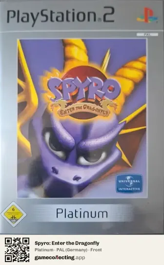 Spyro: Enter the Dragonfly PlayStation 2, Germany box front