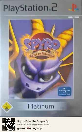 Spyro: Enter the Dragonfly PlayStation 2, Germany box front