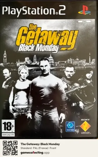 The Getaway: Black Monday PlayStation 2, France box front