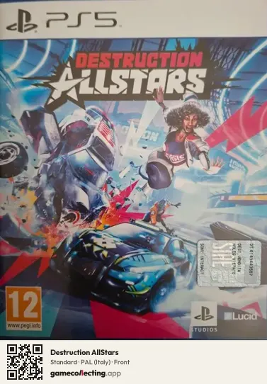 Destruction AllStars PlayStation 5, Italy box front