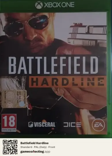 Battlefield Hardline Xbox One, Italy box front
