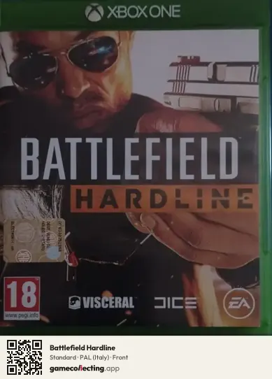 Battlefield Hardline Xbox One, Italy box front