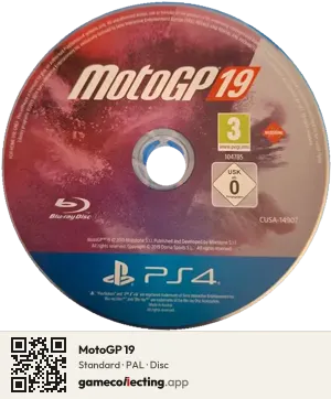 MotoGP 19 PlayStation 4, PAL disc