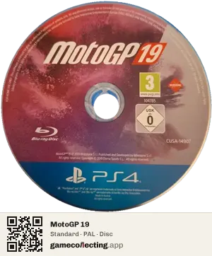 MotoGP 19 PlayStation 4, PAL disc