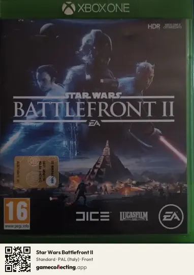Star Wars Battlefront II Xbox One, Italy box front