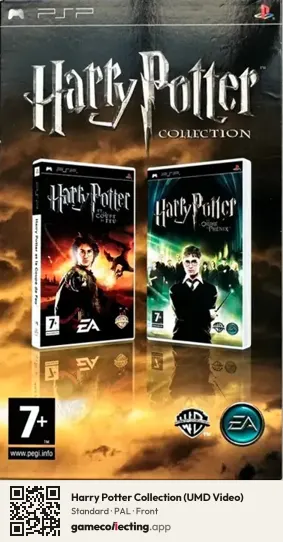 Harry Potter Collection (UMD Video) PlayStation Portable, PAL box front