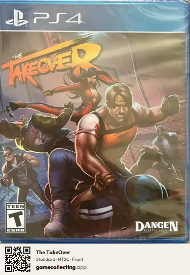 The TakeOver PlayStation 4, NTSC box front