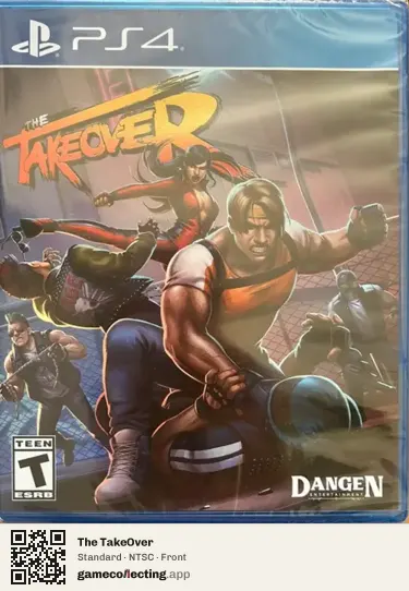 The TakeOver PlayStation 4, NTSC box front