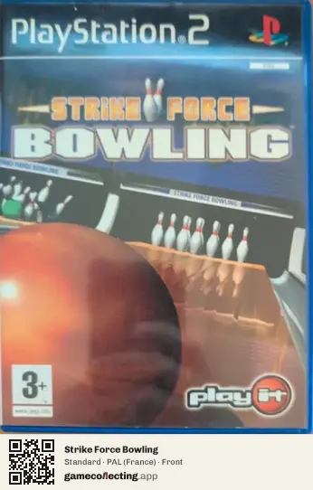 Strike Force Bowling PlayStation 2, France box front