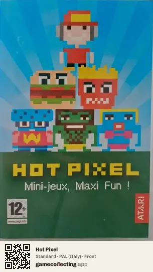 Hot Pixel PlayStation Portable, Italy box front
