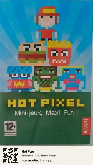 Hot Pixel PlayStation Portable, Italy box front