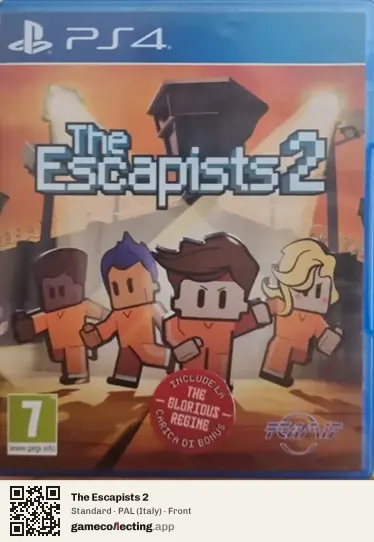 The Escapists 2 PlayStation 4, Italy box front