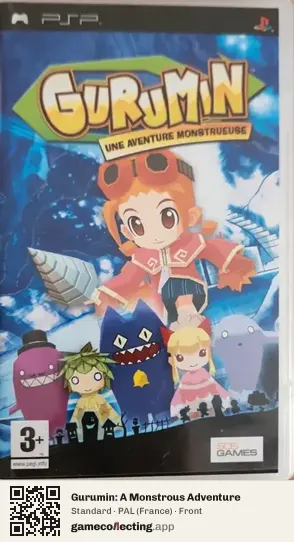 Gurumin: A Monstrous Adventure PlayStation Portable, France box front