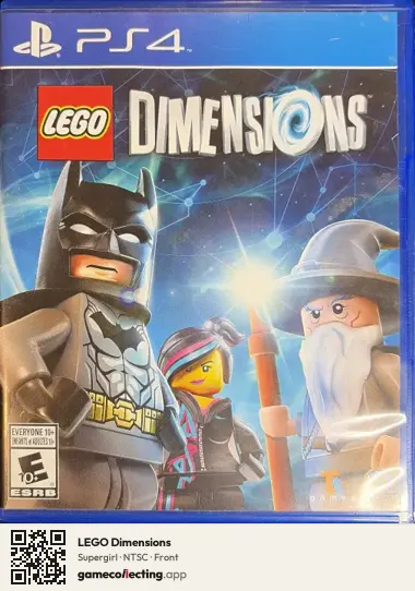 LEGO Dimensions PlayStation 4, NTSC box front
