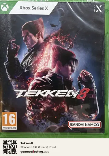 Tekken 8 Xbox Series X, France box front