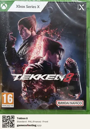Tekken 8 Xbox Series X, France box front