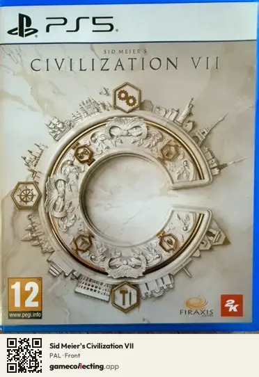 Sid Meier's Civilization VII PlayStation 5, PAL box front