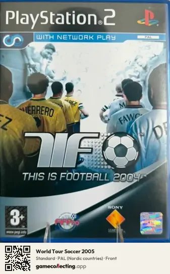 World Tour Soccer 2005 PlayStation 2, Nordic countries box front