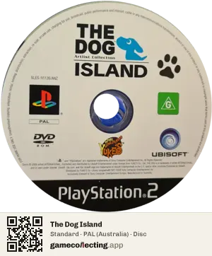 The Dog Island PlayStation 2, PAL disc